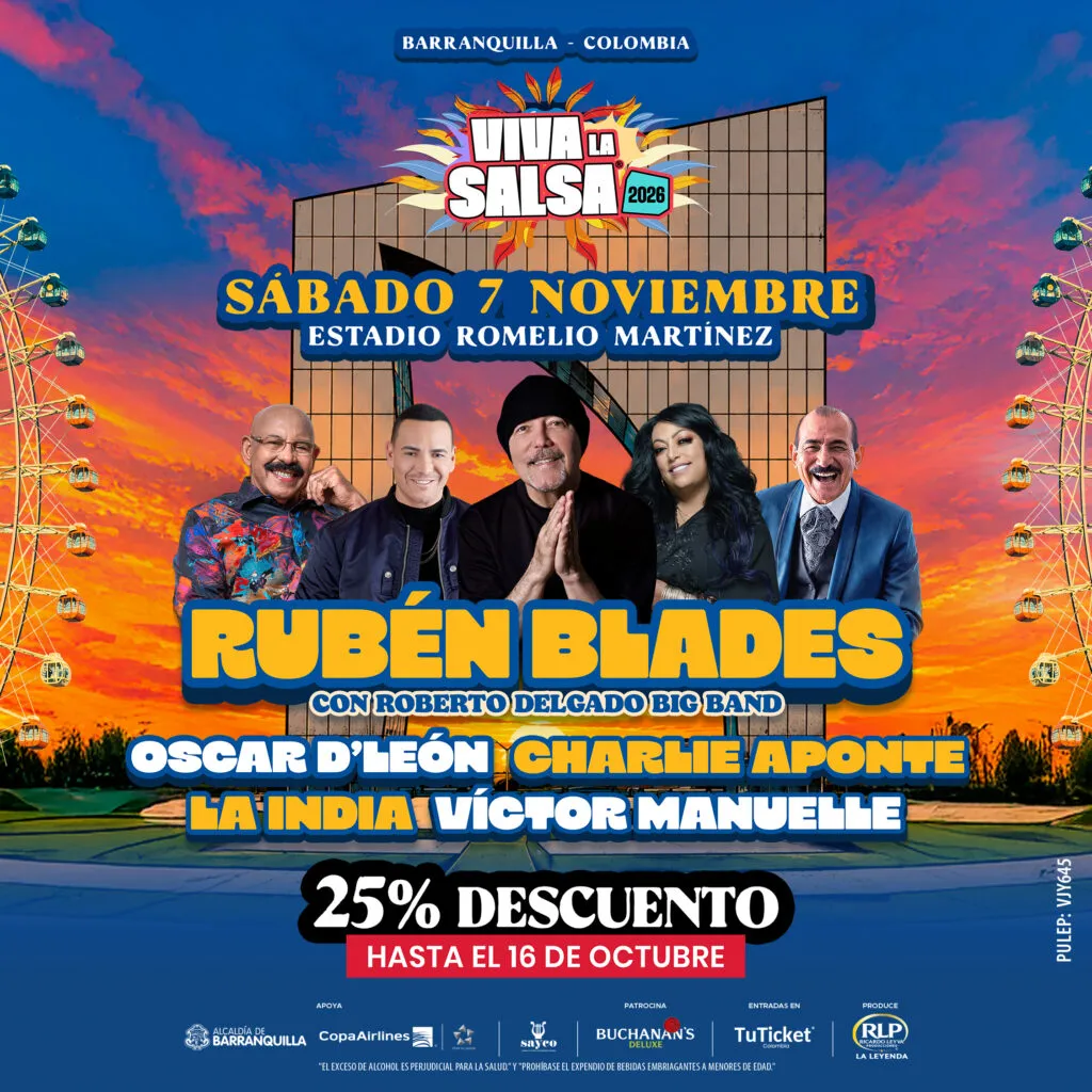 Concierto Viva la Salsa Barranquilla | Comprar Entradas