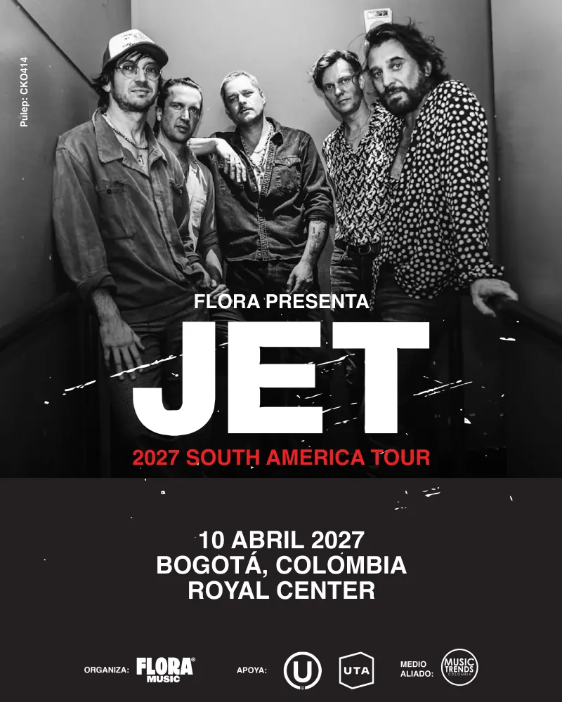 Jet - 2027 South America Tour en Bogotá: boletas 2027
