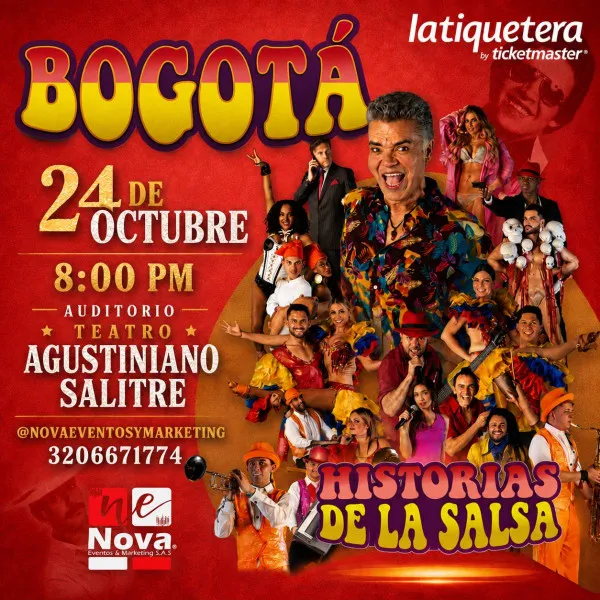 Historias de la Salsa Recargado - Bogotá en Bogotá: boletas 2026