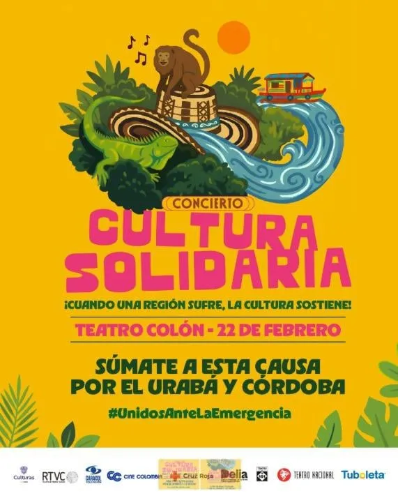 Concierto Cultura Solidaria en Medellín: boletas 2027