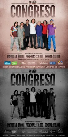 CONGRESO EN VIVO | VIERNES 30 DE AGOSTO | BALLANTINE`S STAGE: