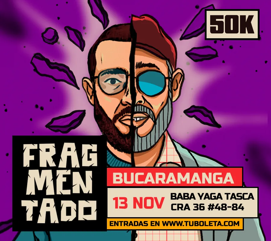 Fragmentado - B/manga 2da Función en Colombia: boletas 2026