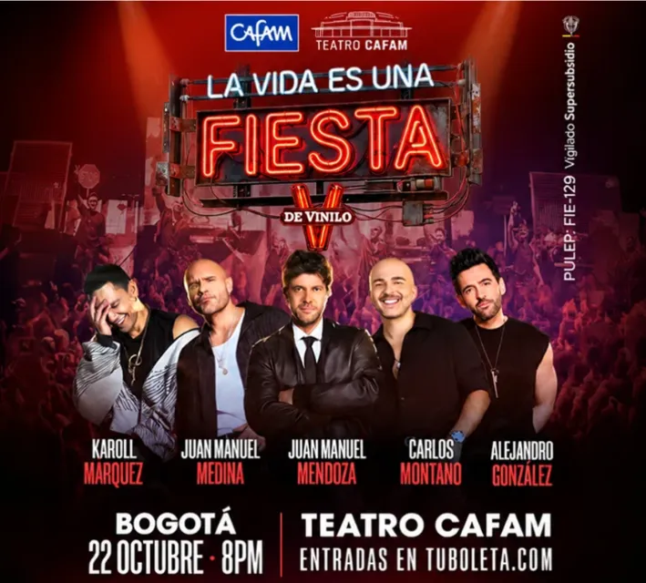 La Vida Es una Fiesta By Vdevinilo en Cali: boletas 2026