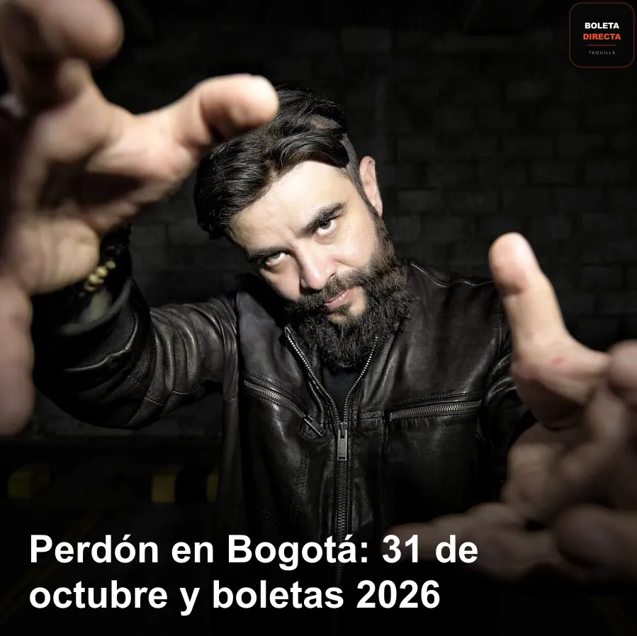 Perdón en Bogotá: 31 de octubre y boletas 2026