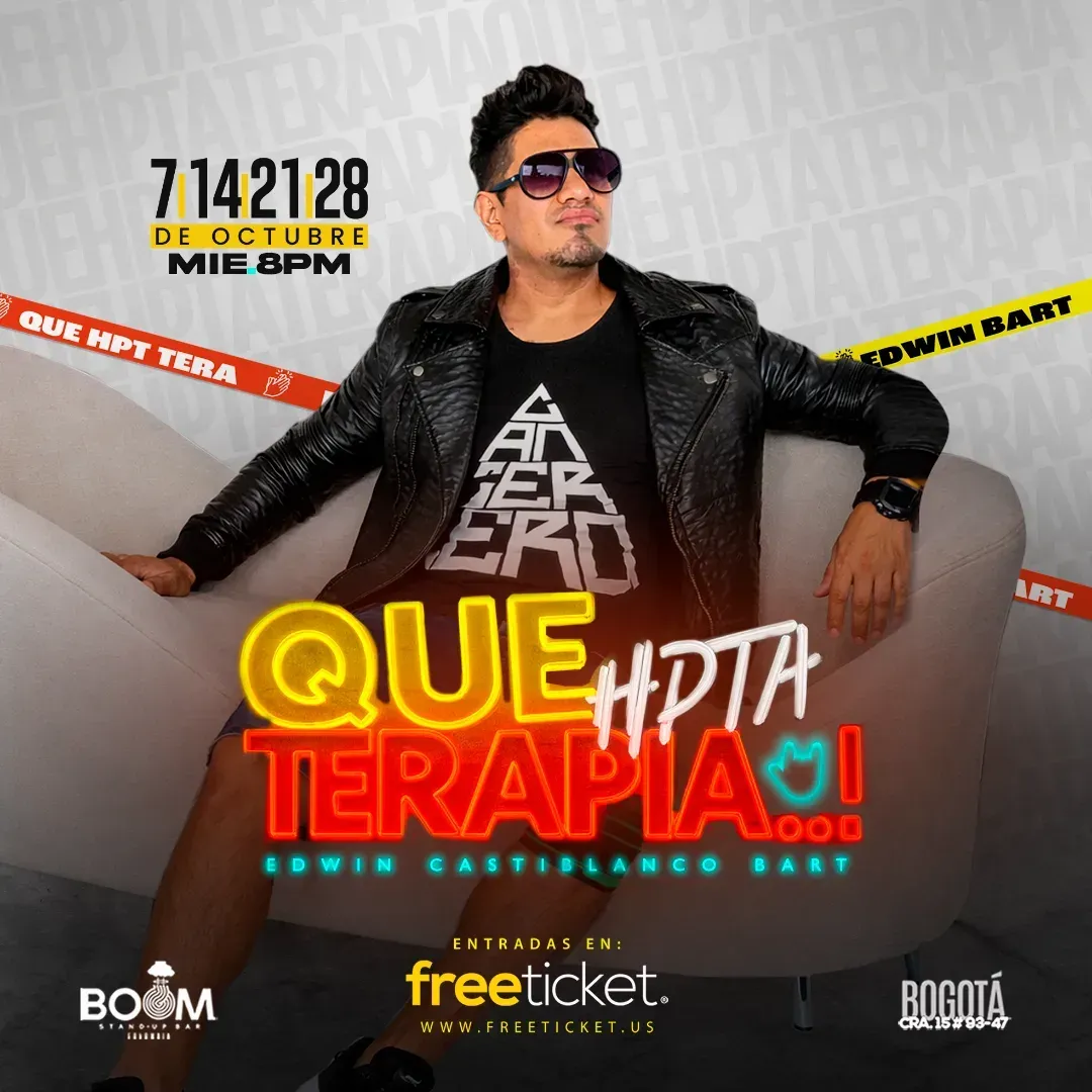 ¡que Hputa Terapia! Octubre