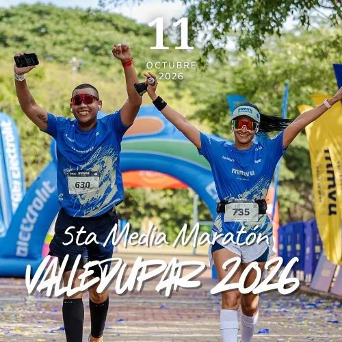 Media Maratón Valledupar. en Valledupar: boletas 2026