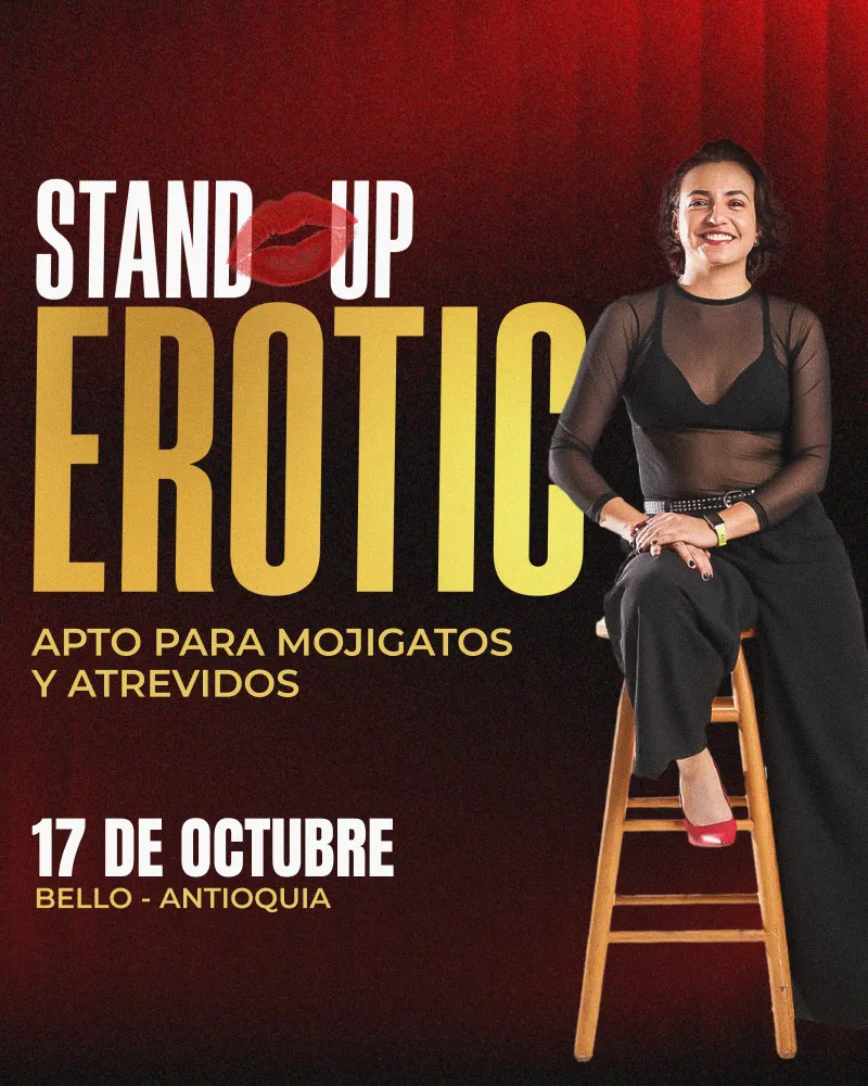 Stand UP Erotic — 18 de octubre y boletas 2026