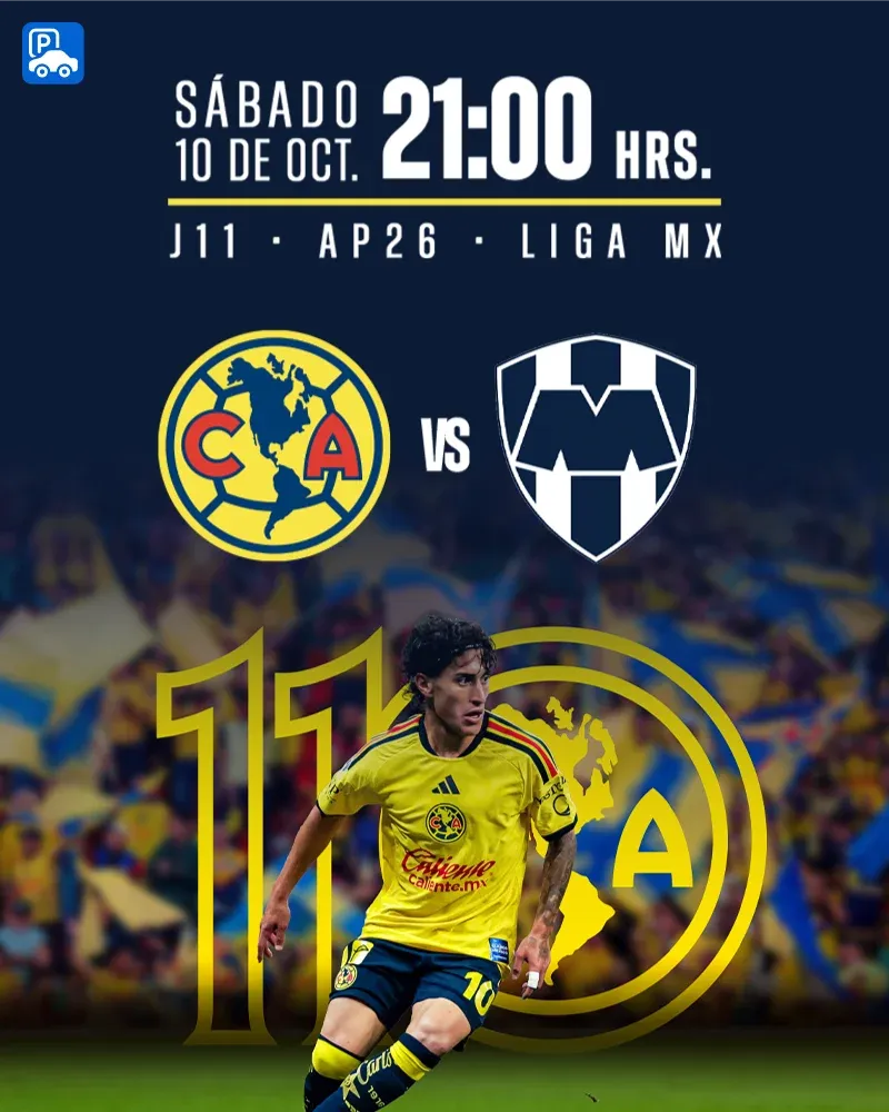 Estacionamiento América Vs Monterrey