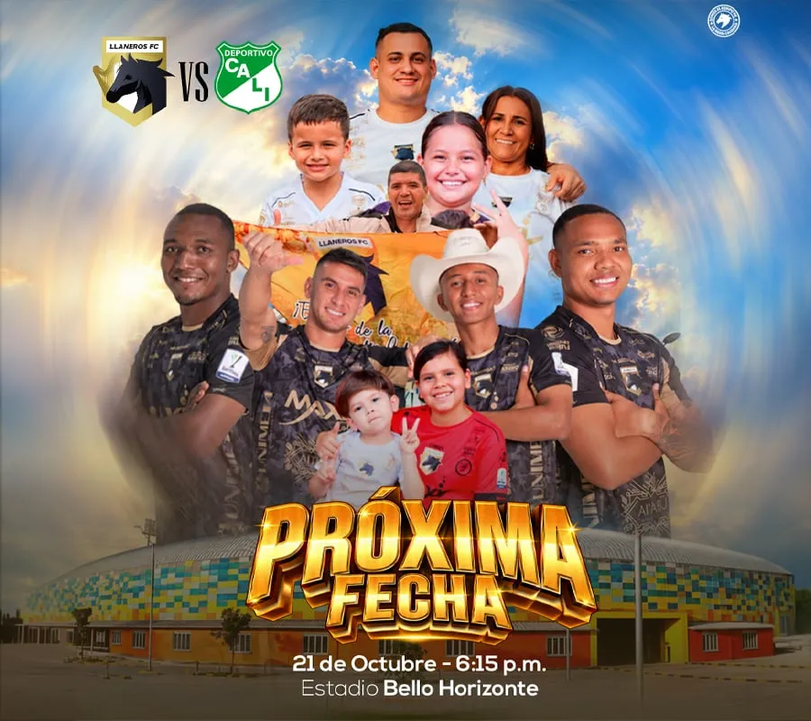 Llaneros Vs Cali 2026-2 en Cali: 21 de octubre y boletas 2026