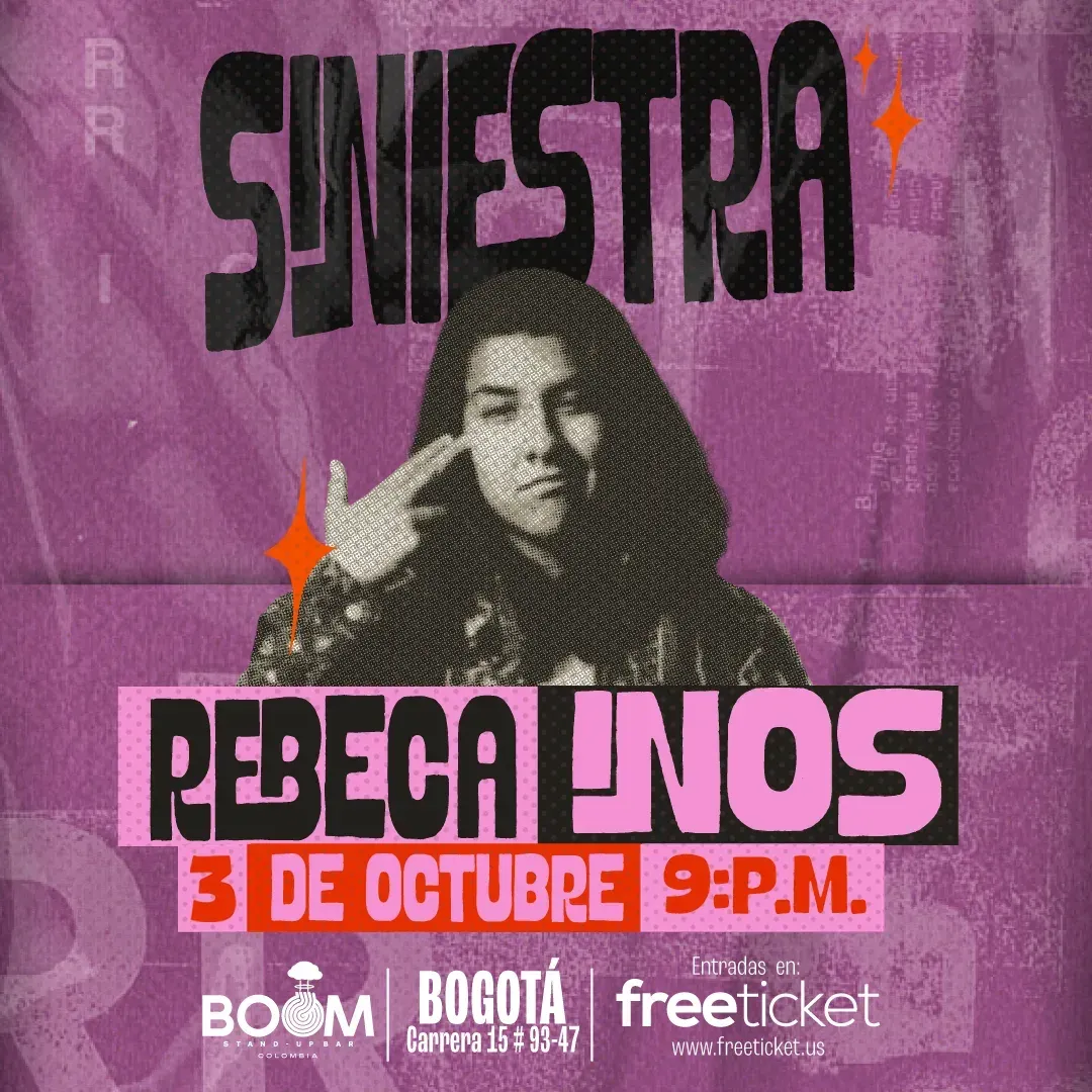 Siniestra: así fue el show de comedia en Bogotá