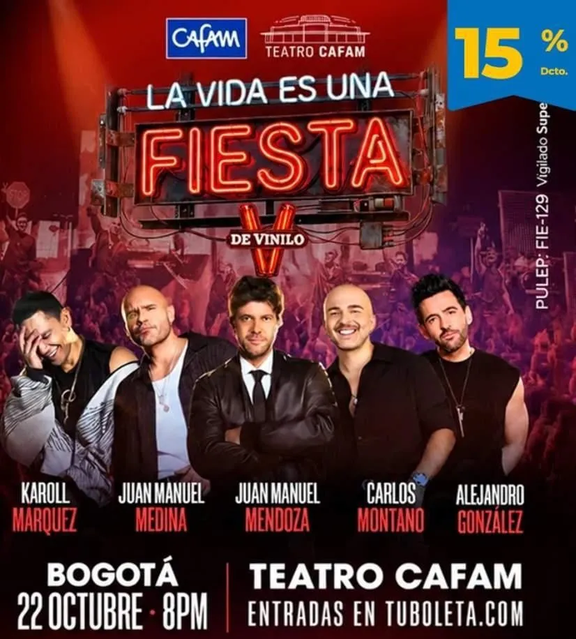 La Vida Es una Fiesta By Vdevinilo en Cali: boletas 2026